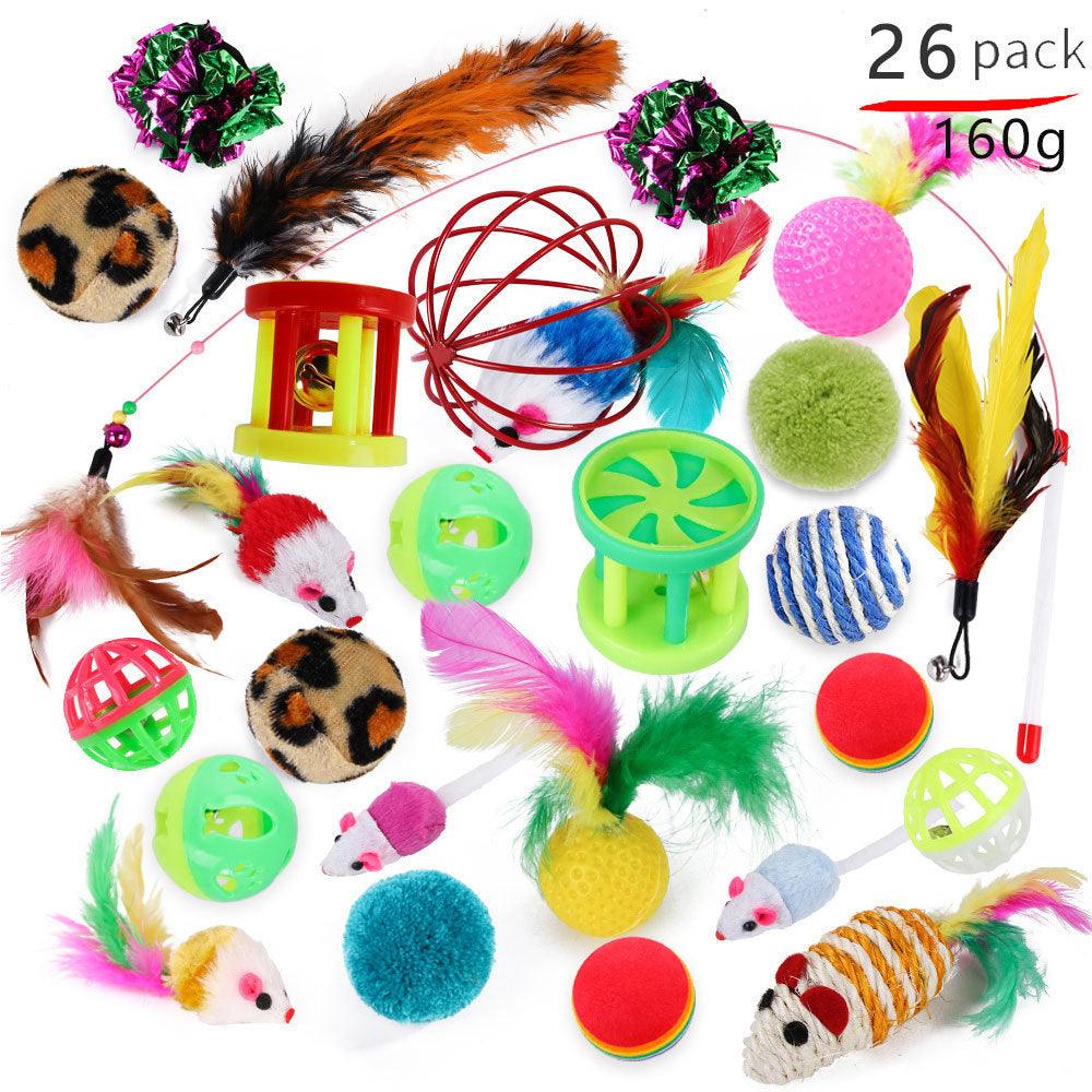 Purrfectly Playful Feather Frenzy Cat Stick Toy