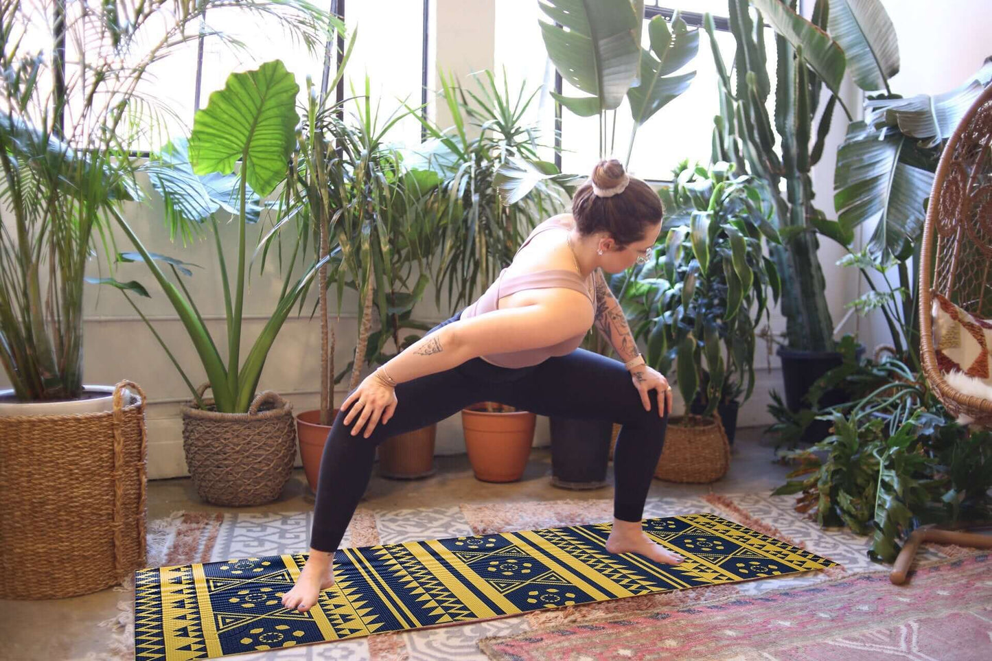 Tapis de yoga en PVC imprimé Maji Sports