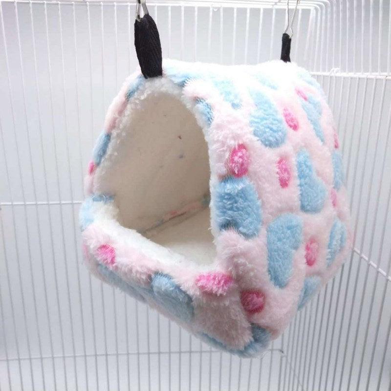 Abri douillet en coton pour petits animaux de compagnie